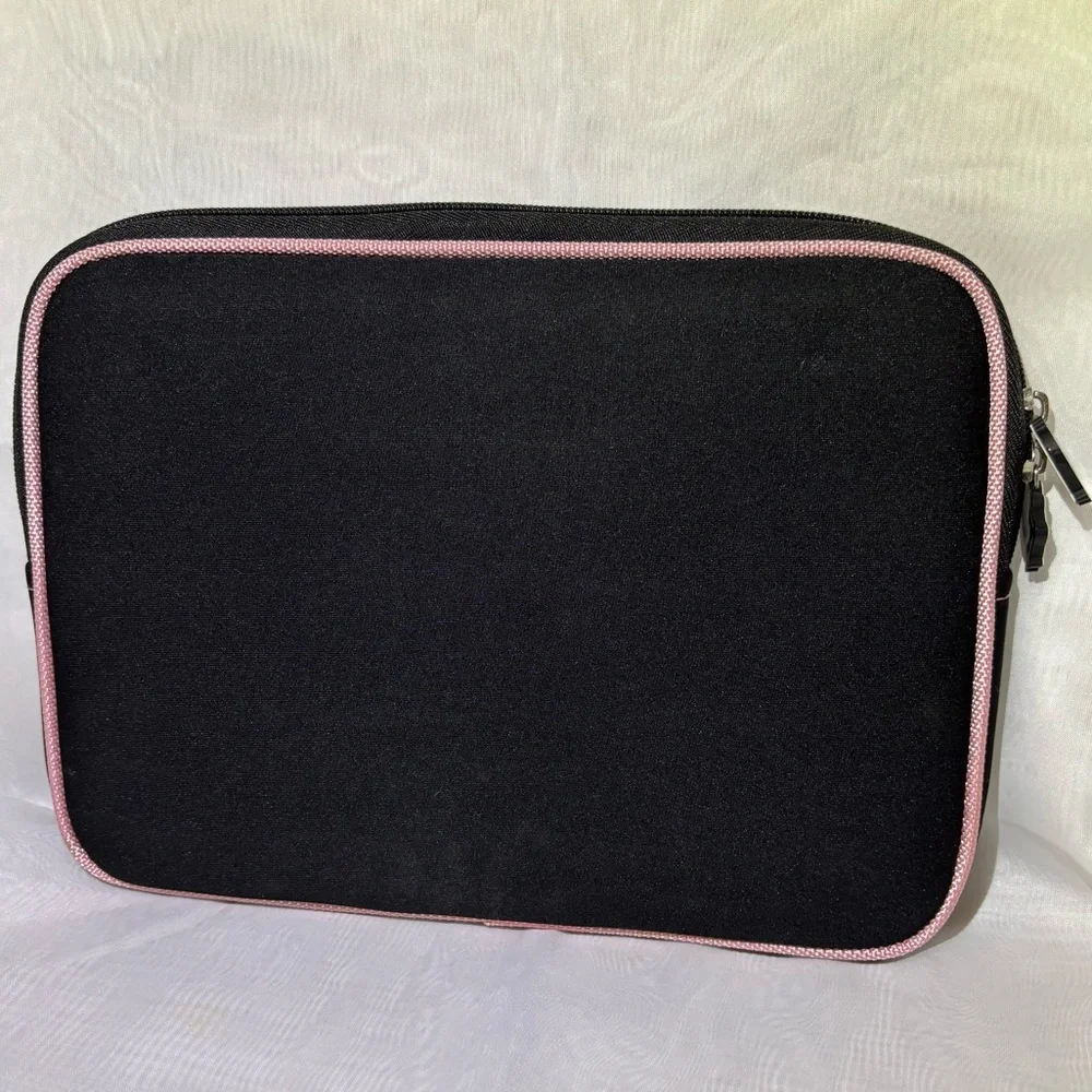 Hello kitty iPad Protective Sleeve, Black & Pink, Tech Accessory